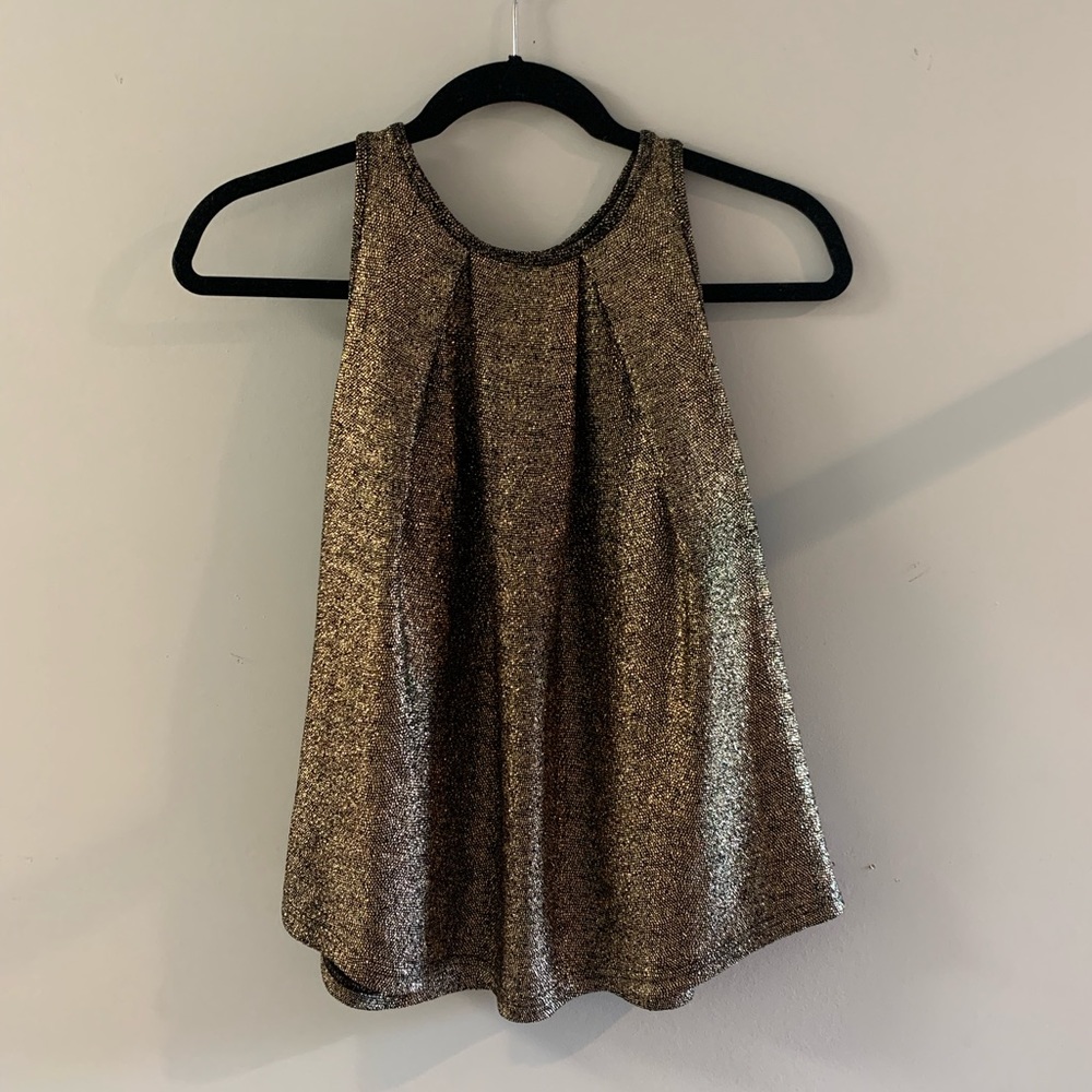 Gold She and Sky Keyhole Tank